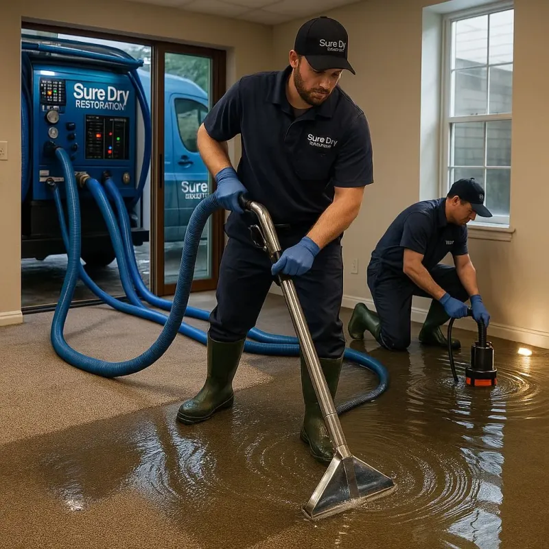 Water Extraction and Removal process in Mercer County, ND